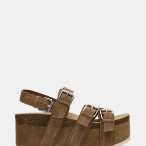 Kiwi Taupe Suede - Image 1