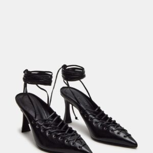 Lacelle Black Leather - Image 2