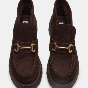 Leon Chocolate Brown Suede - Image 5