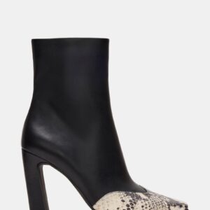 Lyle Black Leather With Snake - Image 1