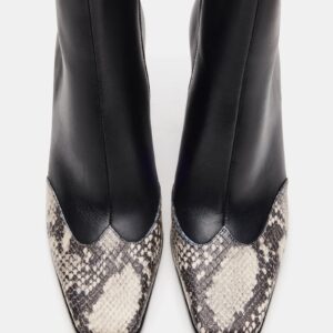 Lyle Black Leather With Snake - Image 4