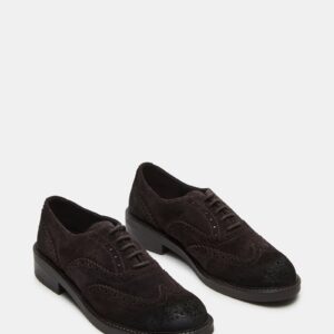 Malin Chocolate Brown Suede - Image 2