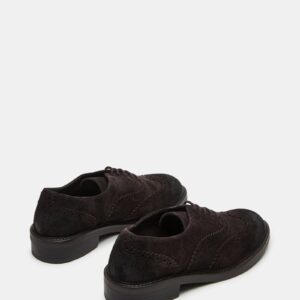 Malin Chocolate Brown Suede - Image 5