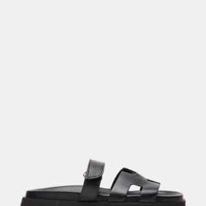 Mayven Black Leather