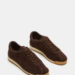 Mirage Chocolate Brown Suede - Image 3