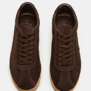Mirage Chocolate Brown Suede - Image 5