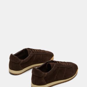 Mirage Chocolate Brown Suede - Image 6