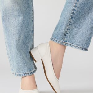 Mollie White Leather - Image 2
