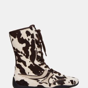 Paxtin Brown Cow Print - Image 1