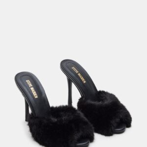 Priya Faux Fur Black - Image 3