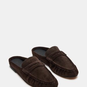 Rafe Chocolate Brown Suede - Image 2