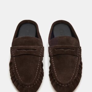 Rafe Chocolate Brown Suede - Image 4
