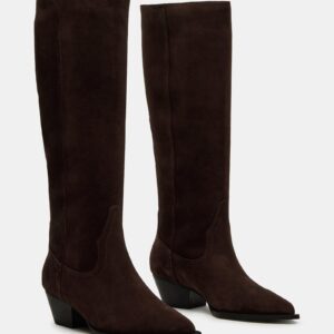 Rattle Chocolate Brown Suede - Image 2