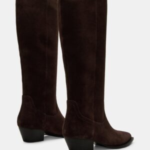 Rattle Chocolate Brown Suede - Image 5
