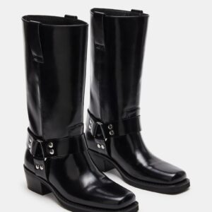 Rhoda Black Leather - Image 2