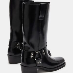 Rhoda Black Leather - Image 5