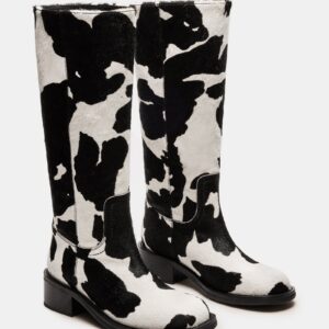 Riggs Black Cow Print - Image 2