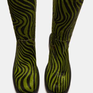Riggs Green Zebra Print - Image 4