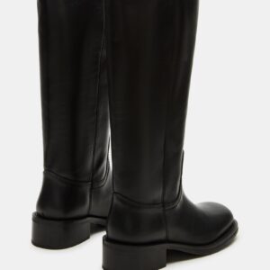 Riggs Black Leather Wide Calf - Image 5