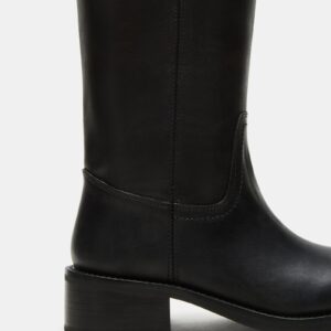 Riggs Black Leather Wide Calf - Image 3