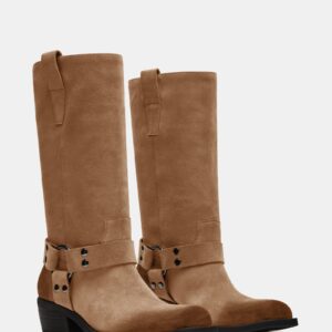 Ruskin Taupe Suede - Image 3