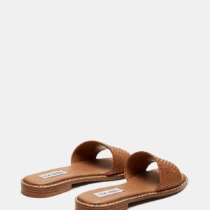 Sandra Woven Tan Leather - Image 6