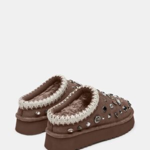 Selena Grey Suede Rhinestones - Image 6
