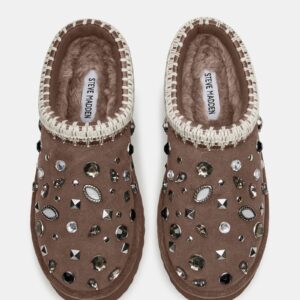 Selena Grey Suede Rhinestones - Image 5