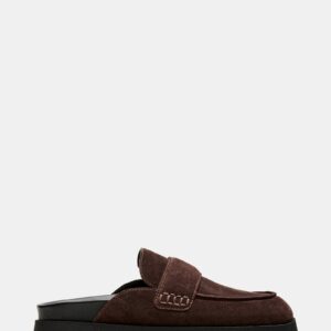 Skipper Chocolate Brown Suede - Image 1