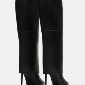 Smith Black Leather Wide Calf - Image 5