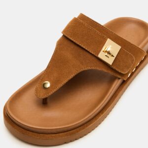 Thona Chestnut Suede - Image 4