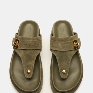 Thona Olive Suede - Image 4