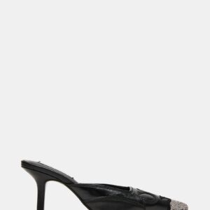 Thorin Black Leather Rhinestones - Image 1