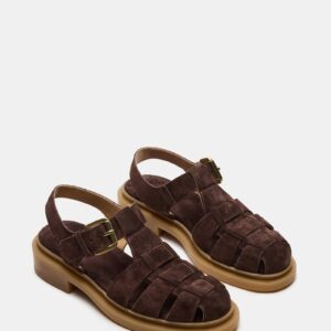 Tope Chocolate Brown Suede - Image 2