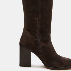 Vesey Chocolate Brown Suede - Image 3