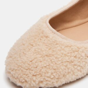 Vinetta Faux Shearling Natural - Image 4