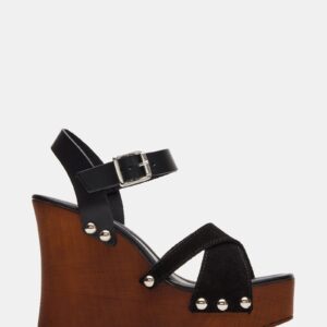 Vista Black Suede - Image 1