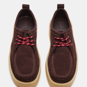 Wayland Chocolate Brown Suede - Image 7