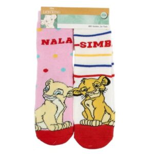 Lion King 2-Pack Socks - Anti Slip - Image 2