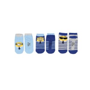 Minions 3-Pack Sneacker Socks - Image 1