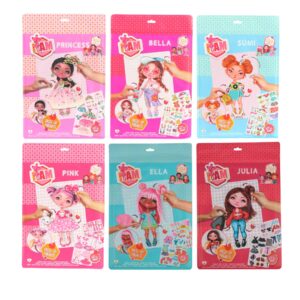 I Am Magnetic Dress-up Doll 6 - Assorted