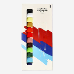 Acrylic paint - 12 pcs