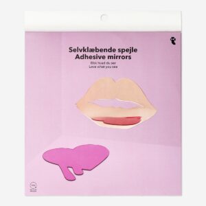 Adhesive mirrors in fun designs - 2 pcs