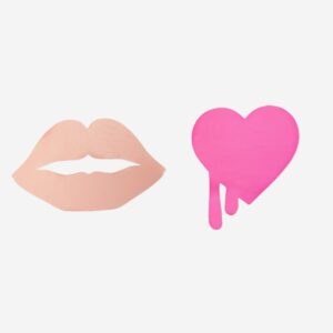 Adhesive mirrors in fun designs - 2 pcs - Image 2