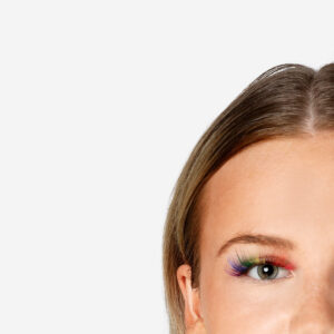 Artificial rainbow eyelashes - Image 3