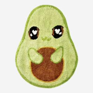 Avocado shaped rug