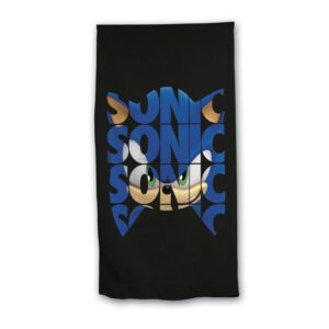 Sonic Beach towel - & Blue - Image 1