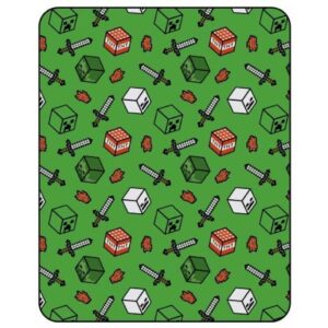 Minecraft Fleece Flanel - Symbol - Image 1