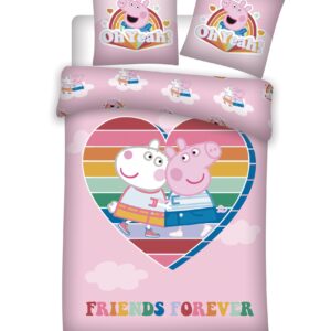 Peppa Pig Duvet cover Friends Forever