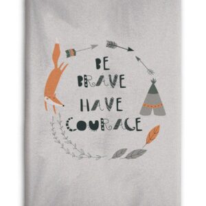 Fleece Blanket - Be Brave